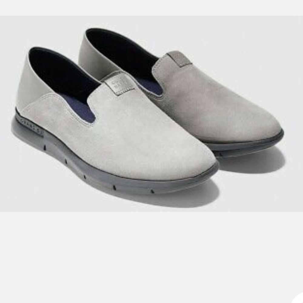 COLE HAAN Grand Horizon Women's Grey Slip-On Loafer, W08644